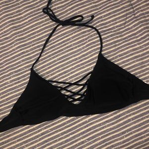 Black Swim Top